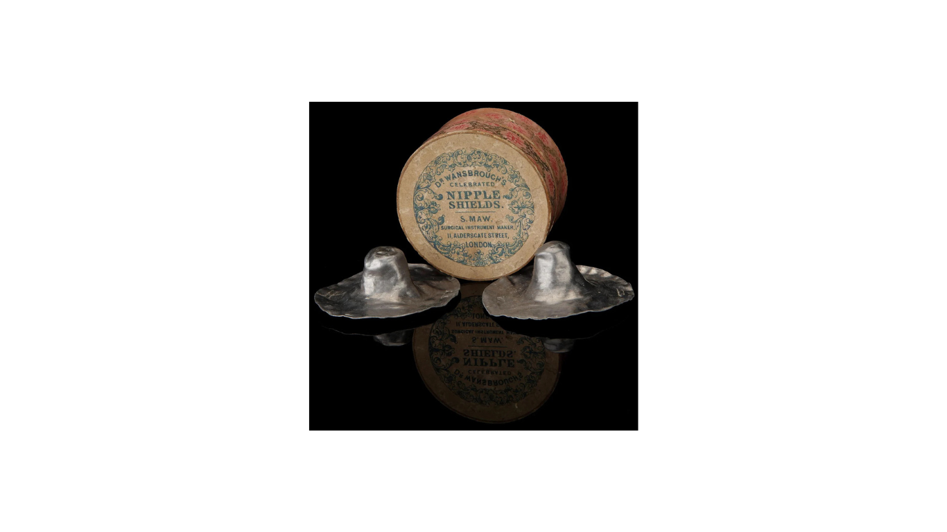 Did you know that less than 100 years ago, nipple shields were made of lead?